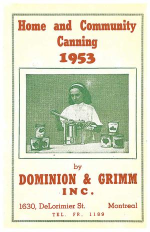Catalogue 1953